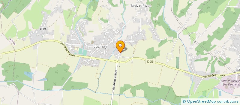 localisation de l'entreprise MADAME VICTORIA FAHY  LUZINAY
