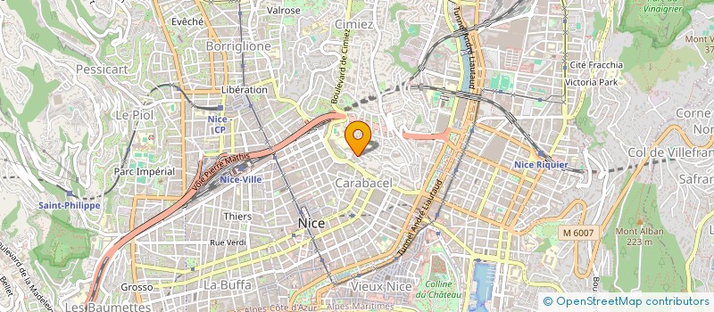 localisation de l'entreprise MADAME VICTORIA FALCONE  NICE