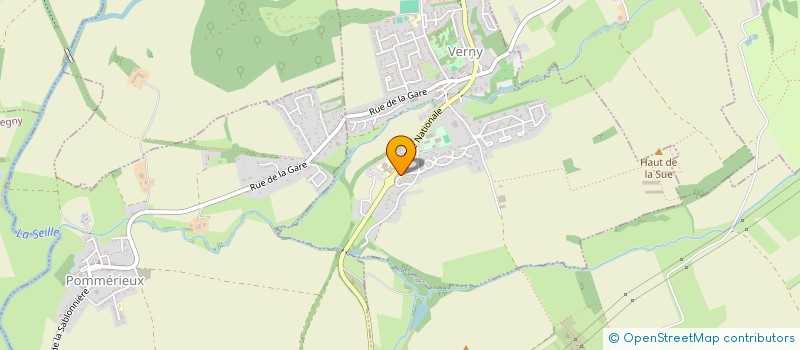 localisation de l'entreprise MADAME VICTORIA FIORE  VERNY