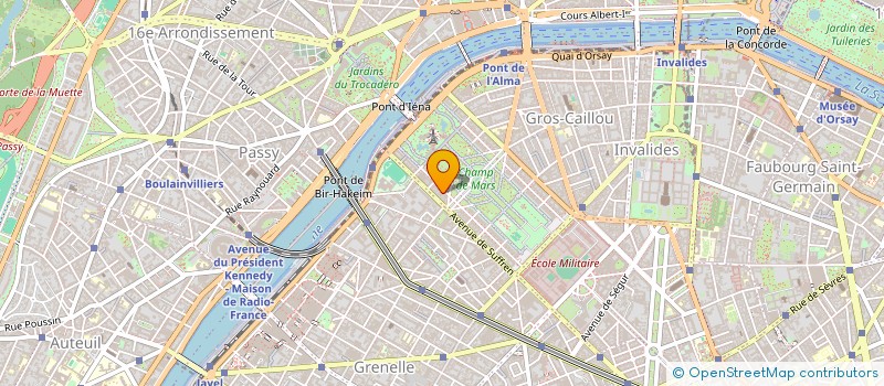 localisation de l'entreprise MADAME VICTORIA GARNIER  PARIS