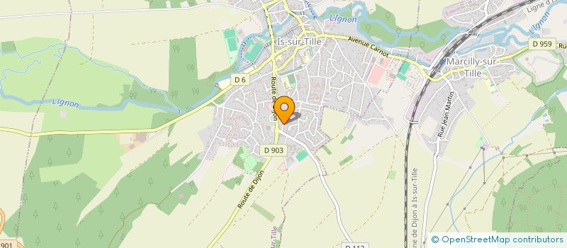 localisation de l'entreprise MADAME VICTORIA GAUVAIN à IS-SUR-TILLE