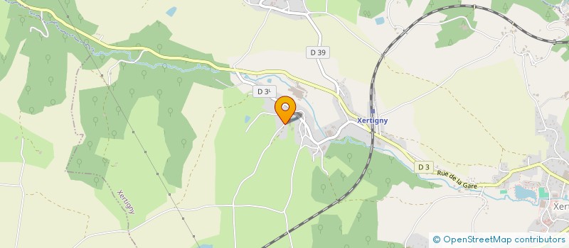 localisation de l'entreprise MADAME VICTORIA GIETHLEN  XERTIGNY