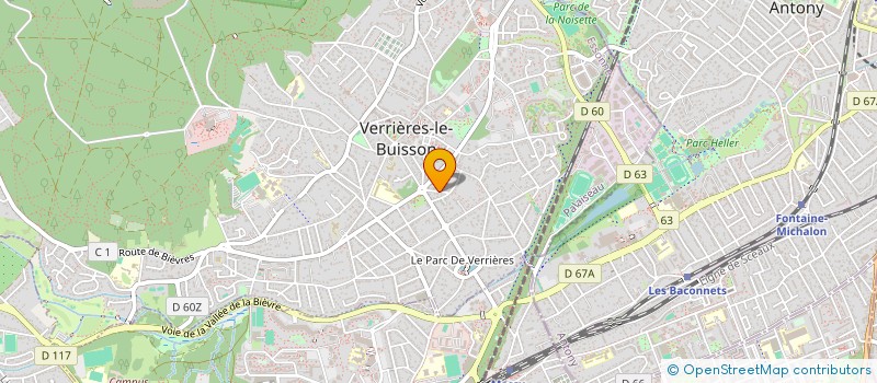 localisation de l'entreprise MADAME VICTORIA GIRAUD à VERRIERES-LE-BUISSON