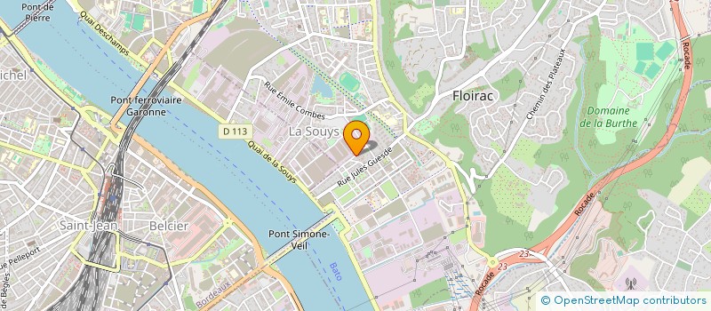 localisation de l'entreprise MADAME VICTORIA GOMES  BORDEAUX