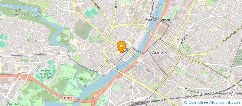 localisation de l'entreprise MADAME VICTORIA GOUPILLE à ANGERS