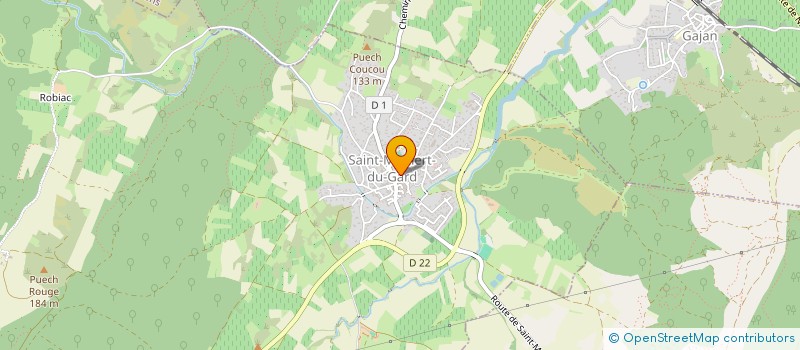 localisation de l'entreprise MADAME VICTORIA GRACE  SAINT-MAMERT-DU-GARD