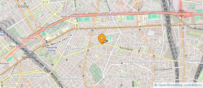 localisation de l'entreprise MADAME VICTORIA GRENIER à EPINAY-SUR-SEINE