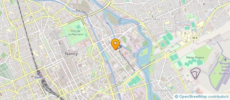 localisation de l'entreprise MADAME VICTORIA GRIMALDI  NANCY