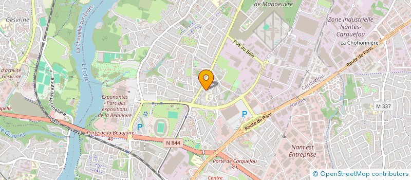 localisation de l'entreprise MADAME VICTORIA GRONDIN à NANTES
