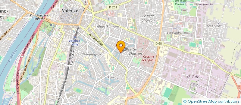 localisation de l'entreprise MADAME VICTORIA GUENOUN  MALISSARD