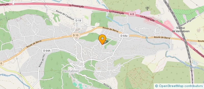 localisation de l'entreprise MADAME VICTORIA GUIRAUD  VENTABREN