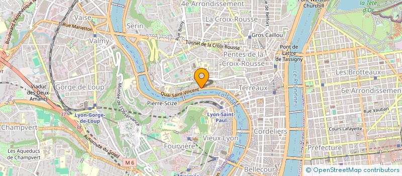 localisation de l'entreprise MADAME VICTORIA GUITTET à LYON