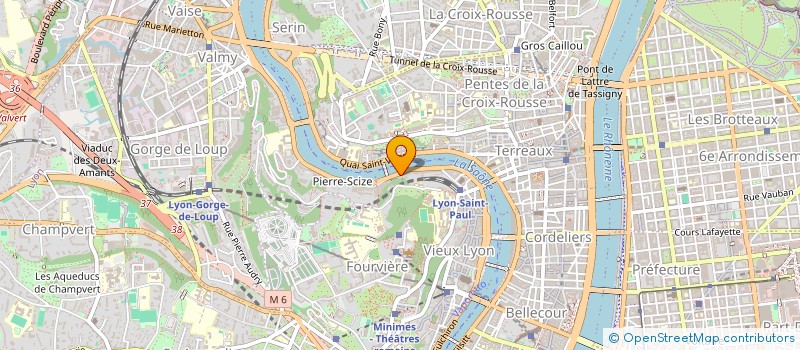 localisation de l'entreprise MADAME VICTORIA HERVIER à LYON