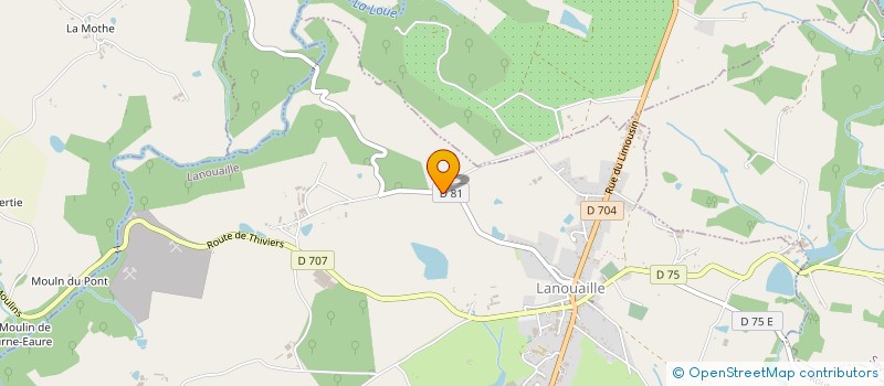 localisation de l'entreprise MADAME VICTORIA HOLMES  LANOUAILLE