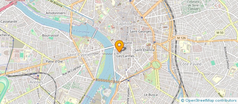 localisation de l'entreprise MADAME VICTORIA IBANEZ  TOULOUSE