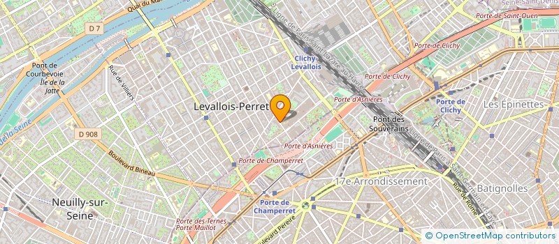 localisation de l'entreprise MADAME VICTORIA IFRAH à LEVALLOIS-PERRET