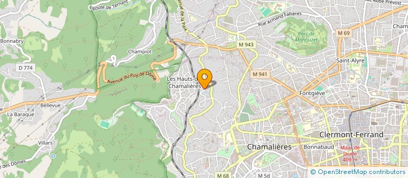 localisation de l'entreprise MADAME VICTORIA JALENQUES à CHAMALIERES