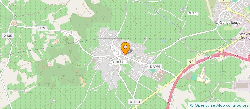 localisation de l'entreprise MADAME VICTORIA JEFFS-DOWSETT  TOURBES