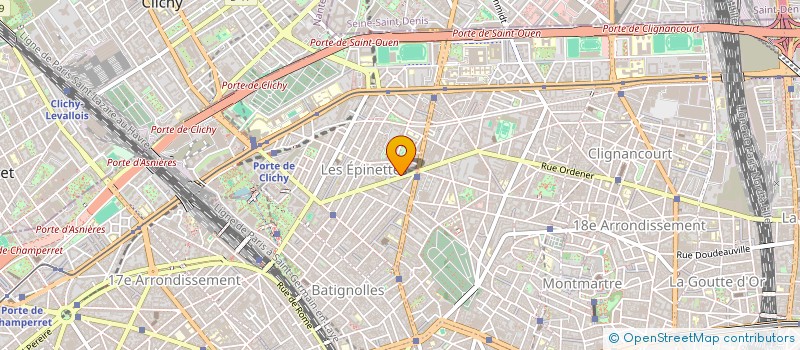 localisation de l'entreprise MADAME VICTORIA JOLLY  PARIS