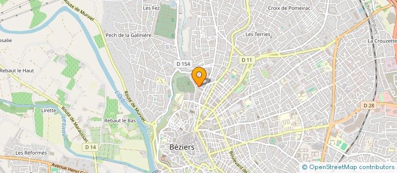 localisation de l'entreprise MADAME VICTORIA JUNCA à BEZIERS