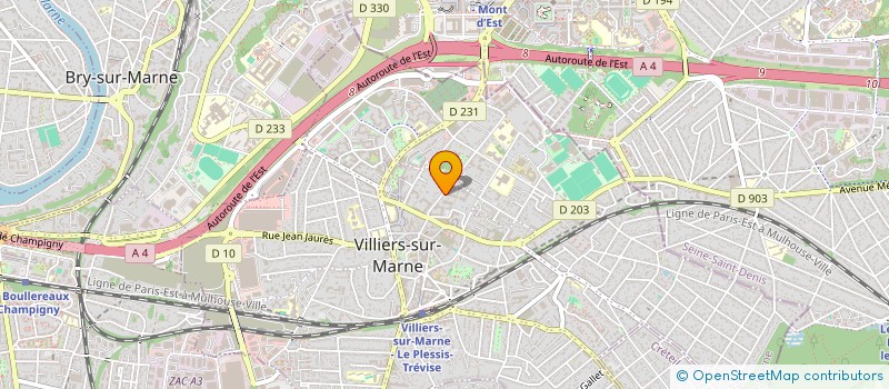 localisation de l'entreprise MADAME VICTORIA KALALA  VILLIERS-SUR-MARNE