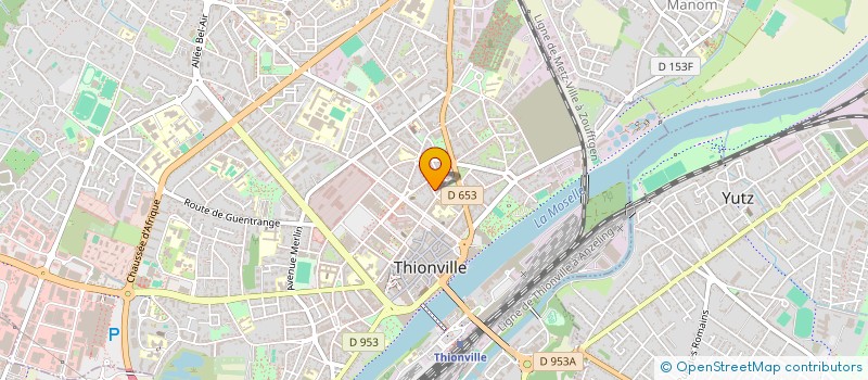 localisation de l'entreprise MADAME VICTORIA KIEFFER  THIONVILLE