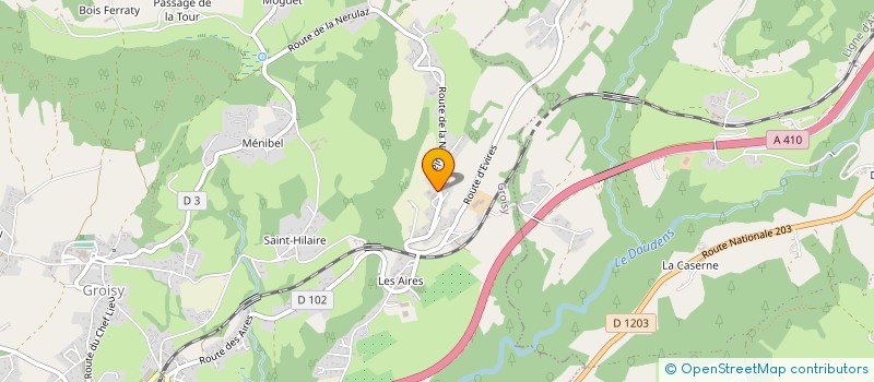 localisation de l'entreprise MADAME VICTORIA LAMOUILLE  VOVRAY-EN-BORNES