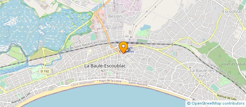 localisation de l'entreprise MADAME VICTORIA LAVIGNE à LA BAULE-ESCOUBLAC