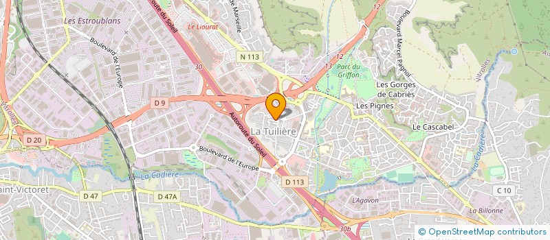 localisation de l'entreprise MADAME VICTORIA LAY  VITROLLES