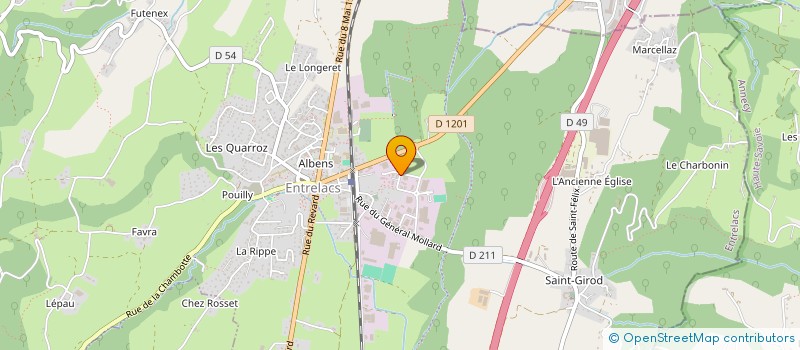 localisation de l'entreprise MADAME VICTORIA LAZEWSKI  ENTRELACS