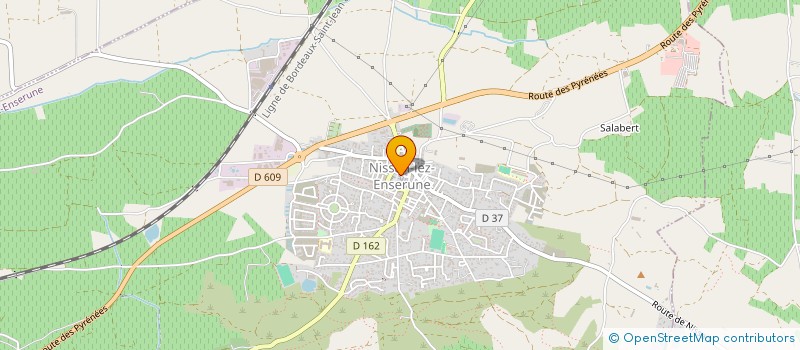 localisation de l'entreprise MADAME VICTORIA LEVEUGLE  NISSAN-LEZ-ENSERUNE