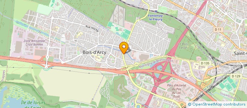 localisation de l'entreprise MADAME VICTORIA LISII  BOIS-D'ARCY