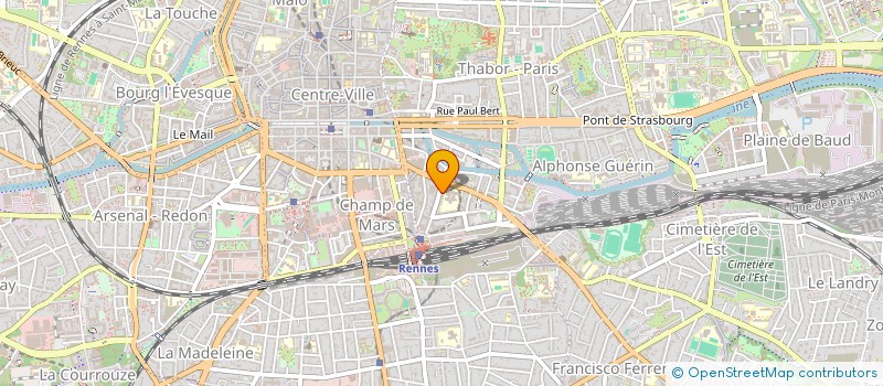 localisation de l'entreprise MADAME VICTORIA LOEUNG-BEIRENS  RENNES