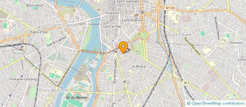 localisation de l'entreprise MADAME VICTORIA LORCA SANSANO  TOULOUSE