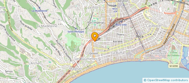 localisation de l'entreprise MADAME VICTORIA LVOVA à NICE