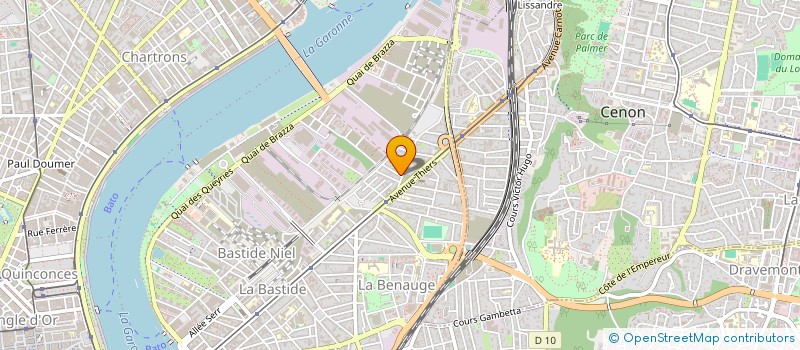 localisation de l'entreprise MADAME VICTORIA LY  BORDEAUX