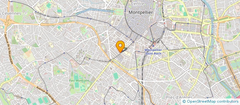 localisation de l'entreprise MADAME VICTORIA MACKAY  MONTPELLIER