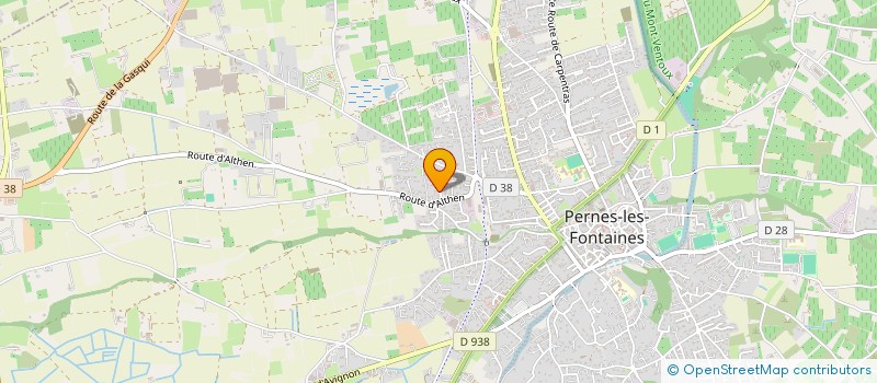 localisation de l'entreprise MADAME VICTORIA MARGNER  PERNES-LES-FONTAINES