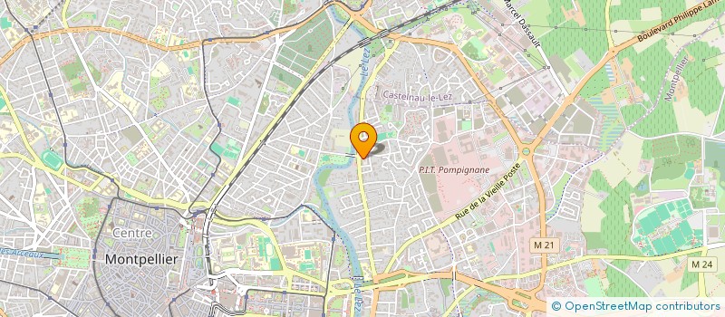 localisation de l'entreprise MADAME VICTORIA MARI à MONTPELLIER