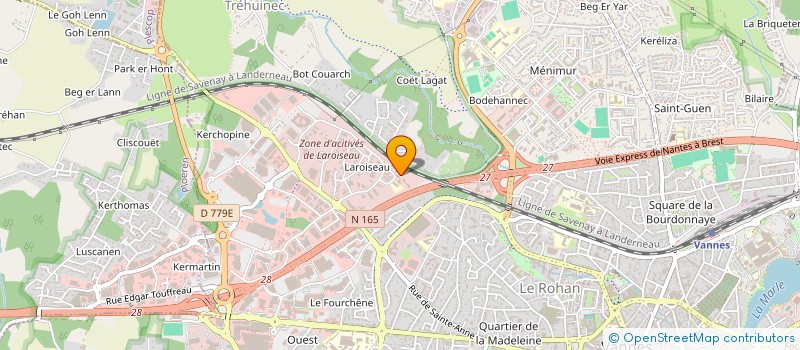 localisation de l'entreprise MADAME VICTORIA MARMIN à VANNES