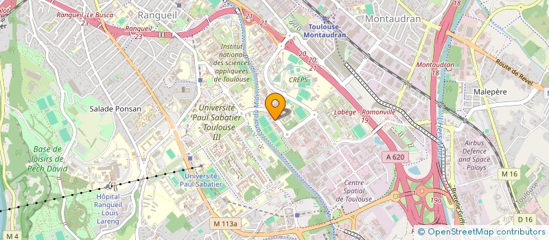 localisation de l'entreprise MADAME VICTORIA MASLANKA  TOULOUSE