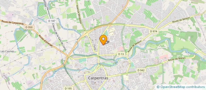 localisation de l'entreprise MADAME VICTORIA MATIAS  CARPENTRAS