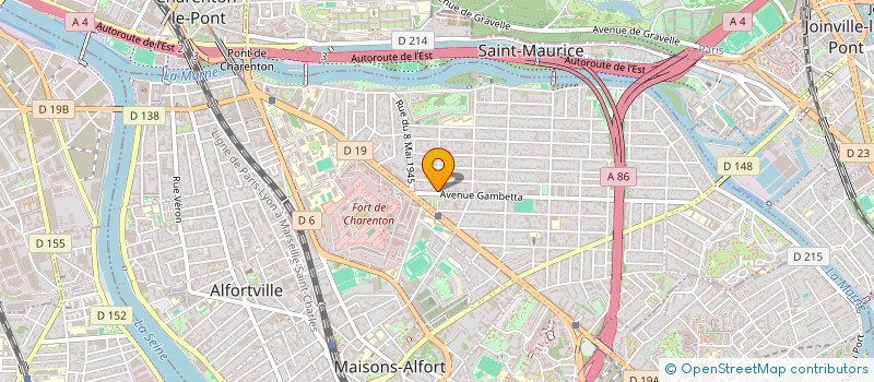 localisation de l'entreprise MADAME VICTORIA MAZARS à MAISONS-ALFORT