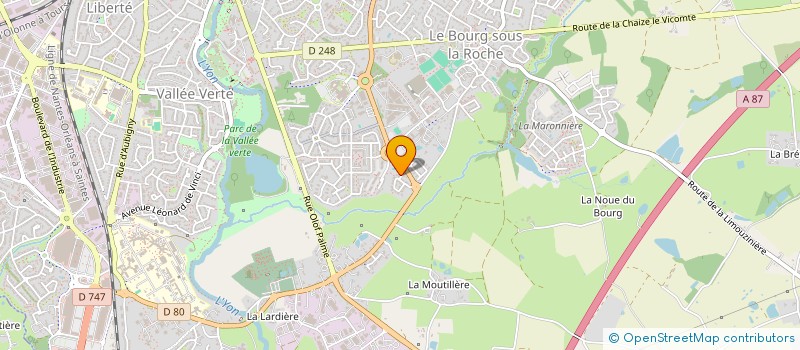 localisation de l'entreprise MADAME VICTORIA MAZOULEVA à LA ROCHE-SUR-YON