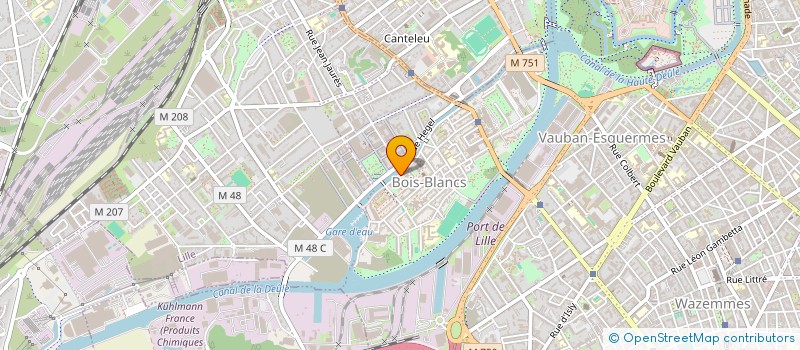 localisation de l'entreprise MADAME VICTORIA MESPOULHE à LILLE