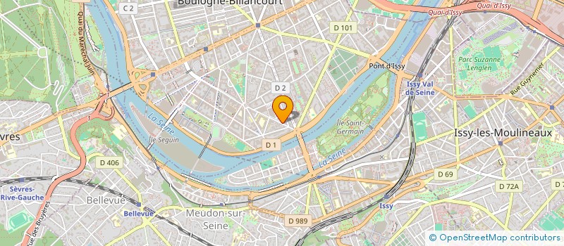 localisation de l'entreprise MADAME VICTORIA MIRANDA à BOULOGNE-BILLANCOURT
