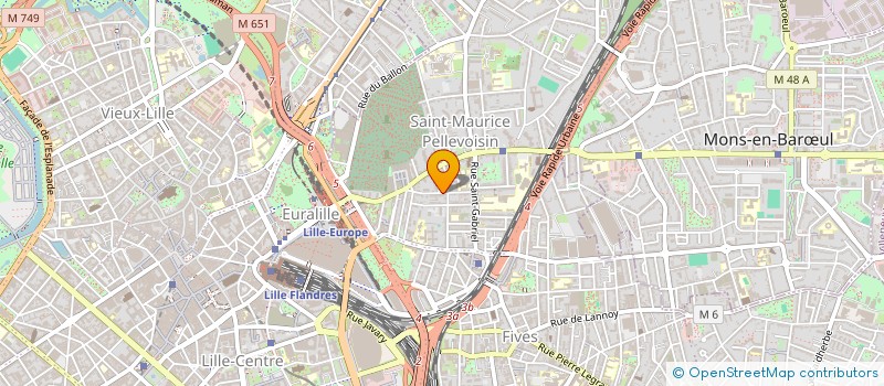 localisation de l'entreprise MADAME VICTORIA MONVOISIN à LILLE