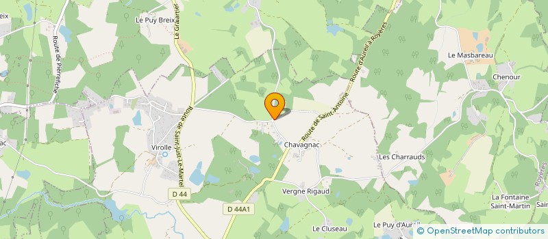 localisation de l'entreprise MADAME VICTORIA MOREAU  AUREIL