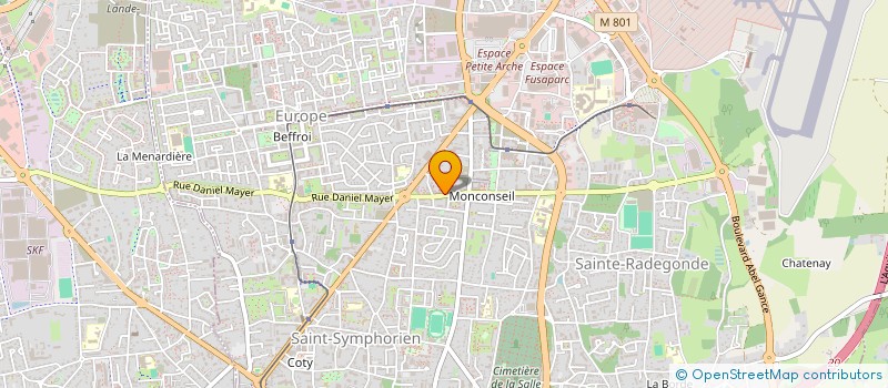 localisation de l'entreprise MADAME VICTORIA NIETO SAIZ  TOURS