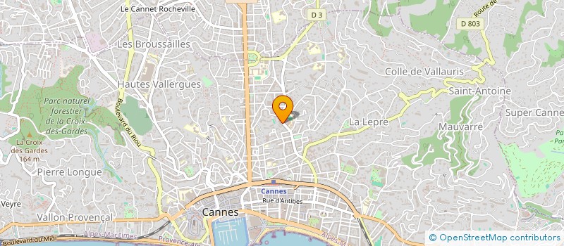 localisation de l'entreprise MADAME VICTORIA NOVELLA  CANNES